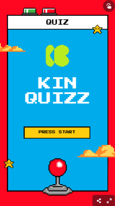 Aperçu du Kin Quizz